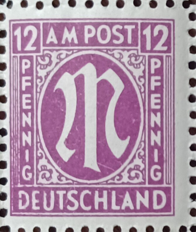 "M" in Circle