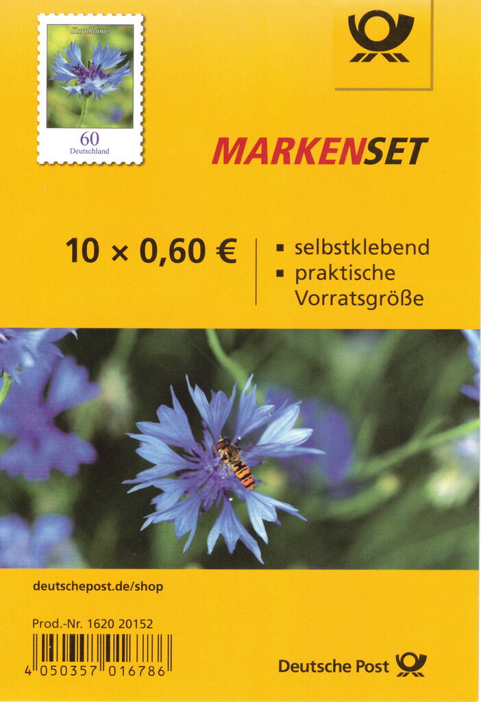 Foil Sheet-Cornflower (Centaurea cyanus)