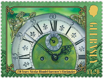 Eight Day Clock by Nicholas Blondel