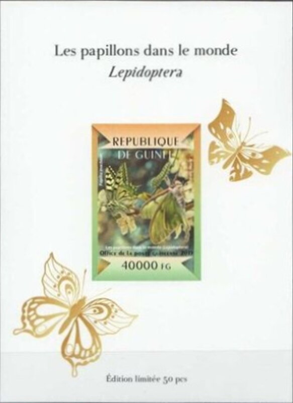 Butterflies of the World - Gold Impressions