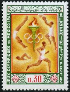 Stamp, various Sports, Algeria,  , Olympic Games