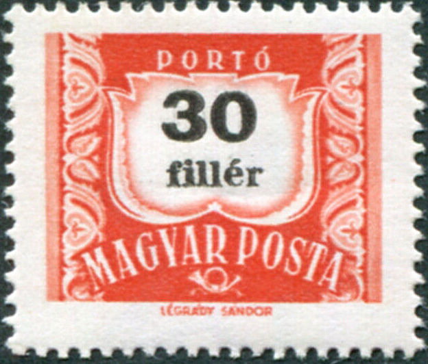 Postage due