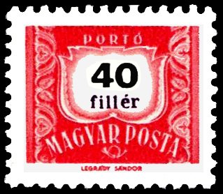 Postage due