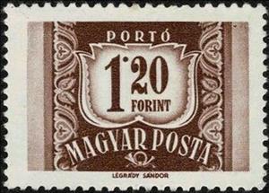 Stamp, Postage due, Hungary,  , Numbers