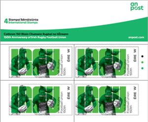 Full Pane, Irish Rugby Football Union, 150 Years, Ireland,  , Rugby