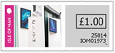 Stamp, Exhibitions, Isle of Man,  , Exhibition Buildings