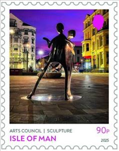 Stamp, Sculpture, Isle of Man,  , Sculptures