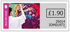 Stamp, Visual Art, Isle of Man,  , Art