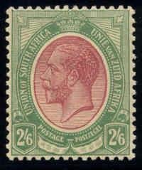 Stamp, King George V, South Africa,  