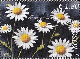 Stamp, Aromatic & Theraputic Flora, Kosovo,  , Flowers, Plants (Flora)