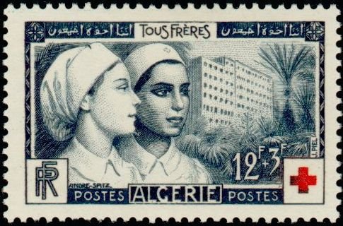 Infirmière et hôpital Verdun à Alger-Nurse and Hospital Verd