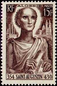 Stamp, Saint Augustin, Algeria,  