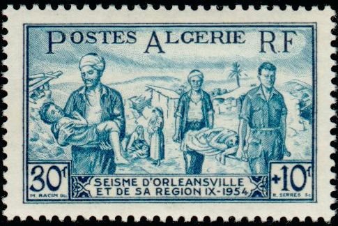 Au profit des sinistrés d'Orléansville-The benefit of victim