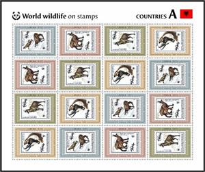 Mini Sheet, Chamois (Rupicapra rupicapra), Liberia,  , Animals (Fauna), Goats
