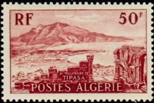 Stamp, Chenoua Mountain and Tipasa, Algeria,  , Mountains