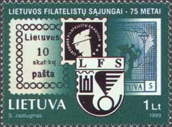 75th Anniversary of Lithuanian Philatelic Society