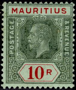 Stamp, Issues of 1912-22, Mauritius,  , Kings