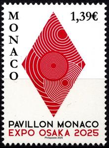 Stamp, Osaka 2025 Internatinal Exposition, Monaco,  , World Exhibitions