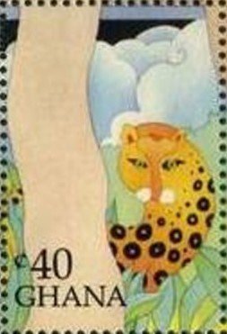 Leopard,Tree Trunk