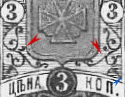 Coat of arms in ornaments