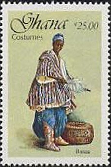 Stamp, Banaa, Ghana,  