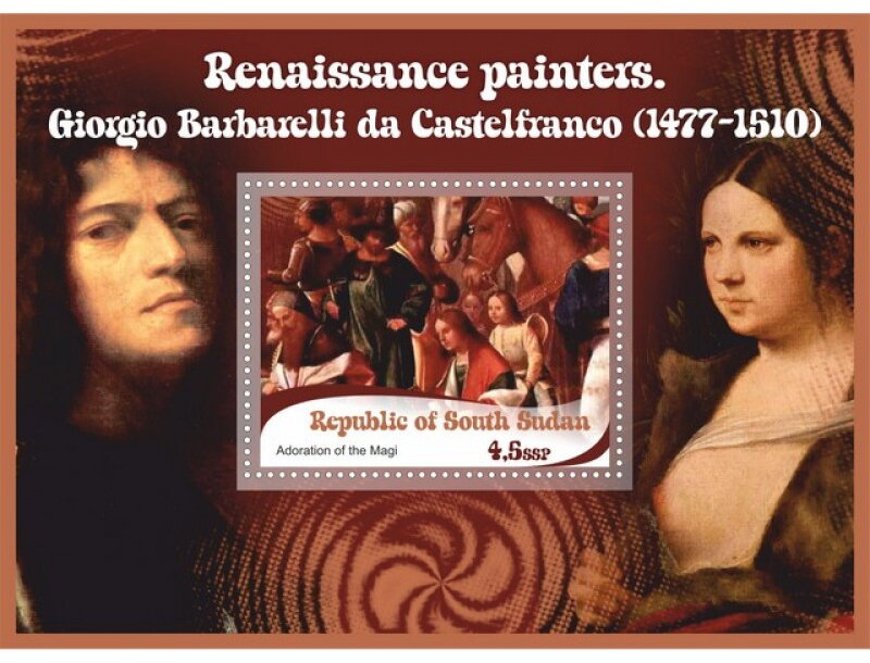 Art Renaissance painters Giorgio Barbarelli daCastelfranco