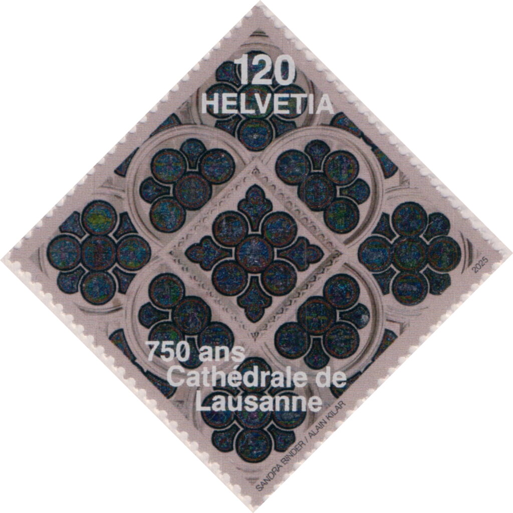 Lausanne Cathedral: Stained Glass Rose