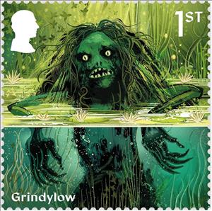 Stamp, Grindylow, United Kingdom of Great Britain & Northern Ireland,  , Legends, Mythology