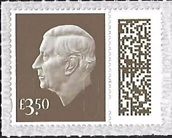 Stamp, King Charles III, United Kingdom of Great Britain & Northern Ireland,  , Famous People, Heads of State, Kings, Royalty