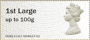 Stamp, Machin MA13, United Kingdom of Great Britain & Northern Ireland,  , Crowns and Coronets, Famous People, Heads of State, Queens, Women