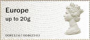 Stamp, Machin MA13, United Kingdom of Great Britain & Northern Ireland,  , Crowns and Coronets, Famous People, Heads of State, Queens, Women