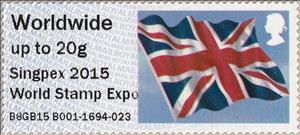 Stamp, Union Jack, United Kingdom of Great Britain & Northern Ireland,  , Flags