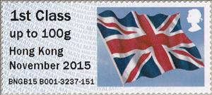 Stamp, Union Jack, United Kingdom of Great Britain & Northern Ireland,  , Flags
