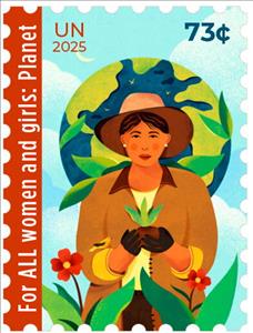 Stamp, International Women's Day 2025, UNO New York,  , Women