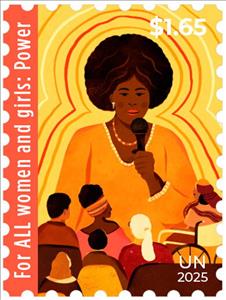 Stamp, International Women's Day 2025, UNO New York,  , Women