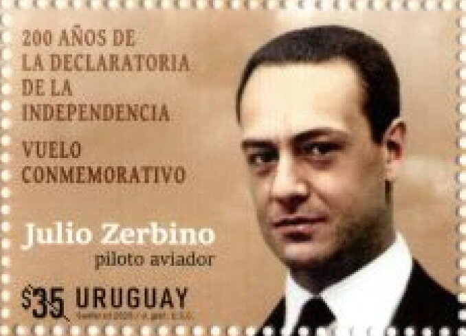 Julio Zerbino, Pilot of 1924 Flight
