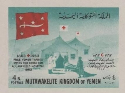 Medical Facility and Flag