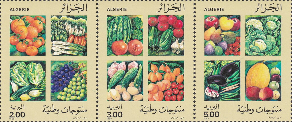 Fruits and Vegetables