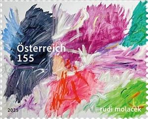 Stamp, Midmorning, by Rudi Molacek, Austria,  , Art