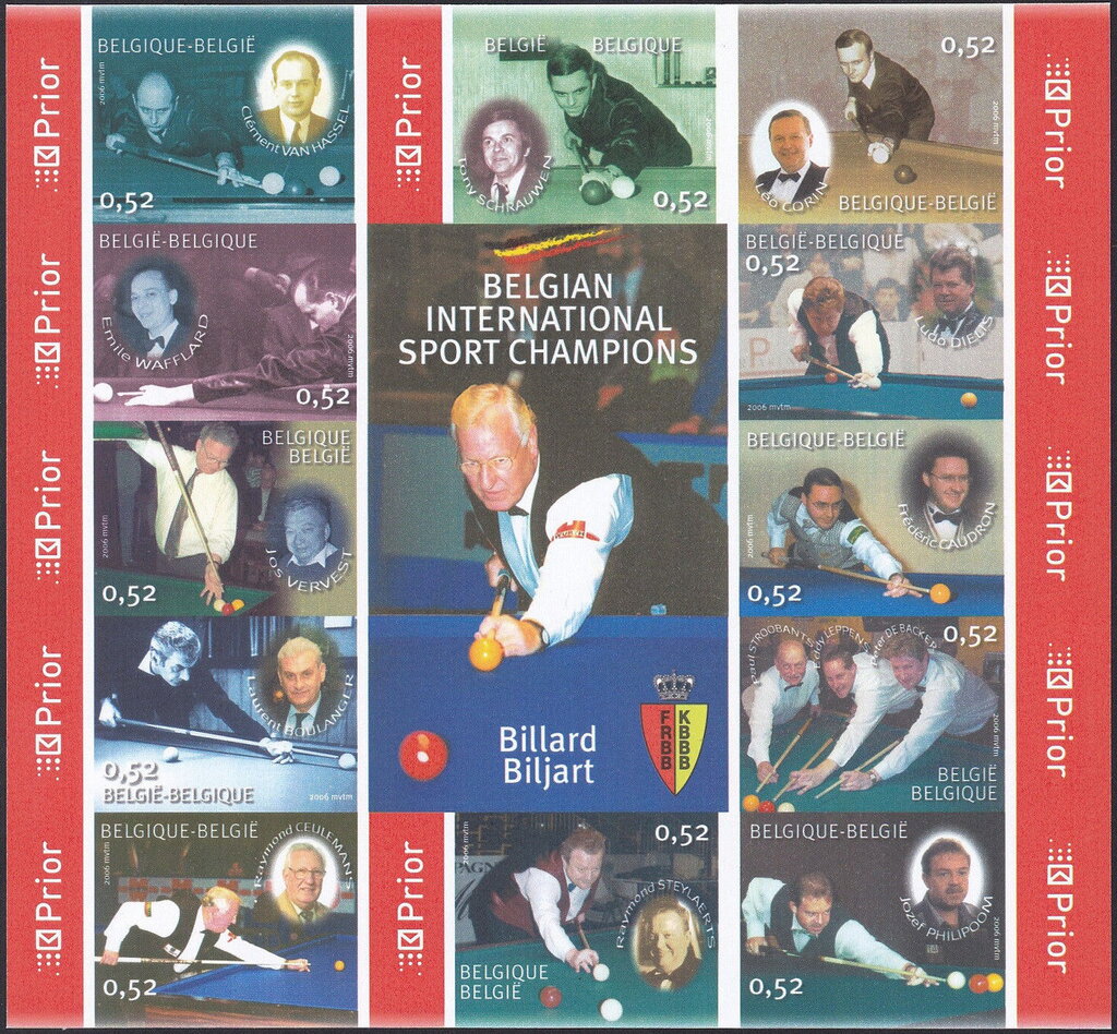 Belgian International Billiards Champions