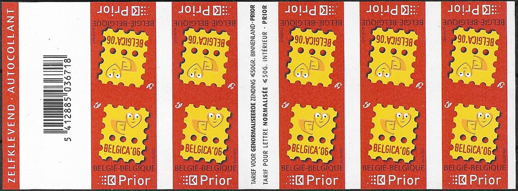 Booklet Logo Belgica 2006