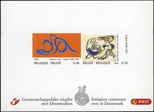 Souvenir Sheet, CoBrA-Movement, Belgium,  , Art, Paintings