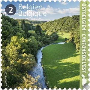 Stamp, The Our Valley, Belgium,  , Landscapes