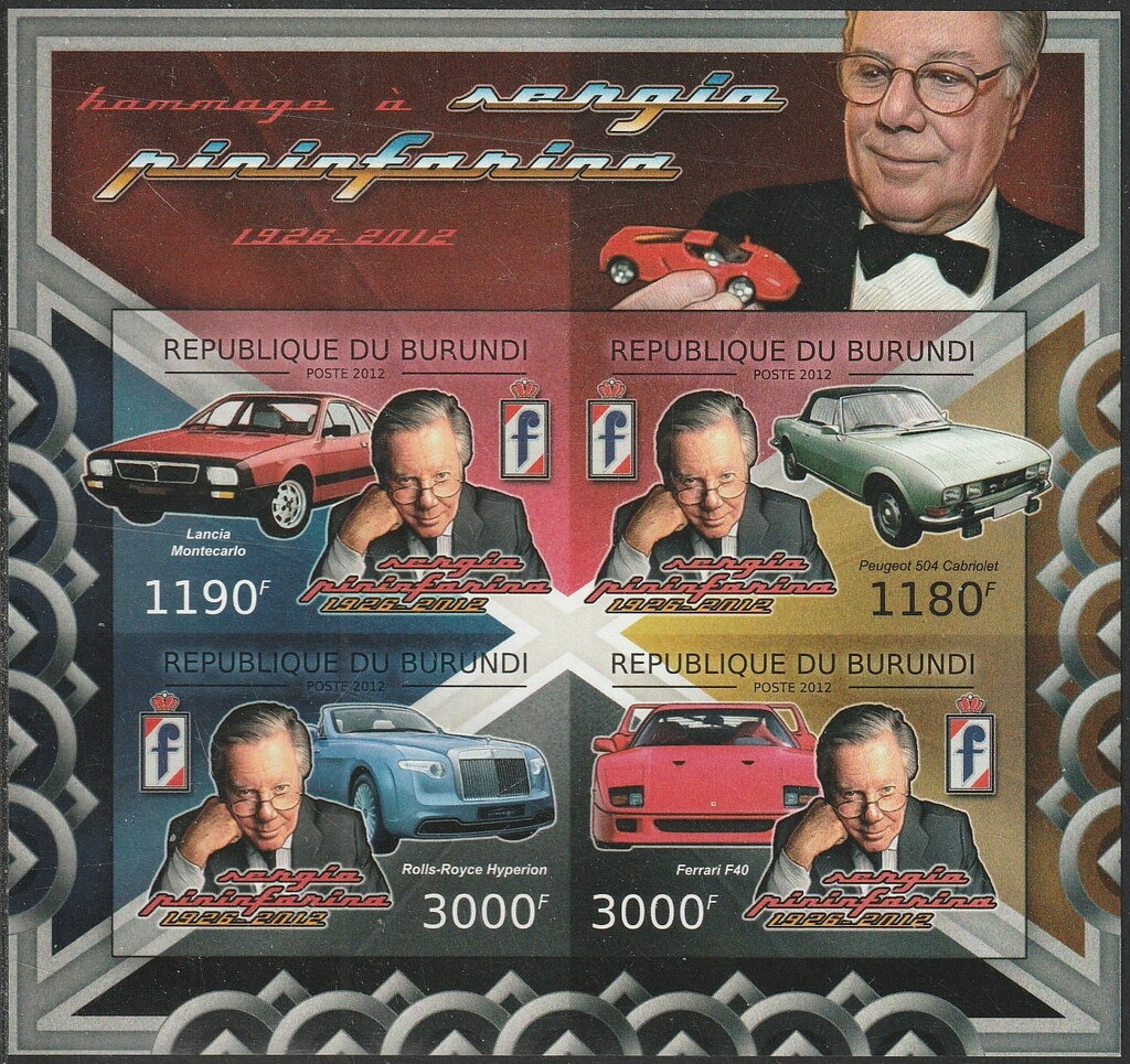 Sergio Pininfarina and cars