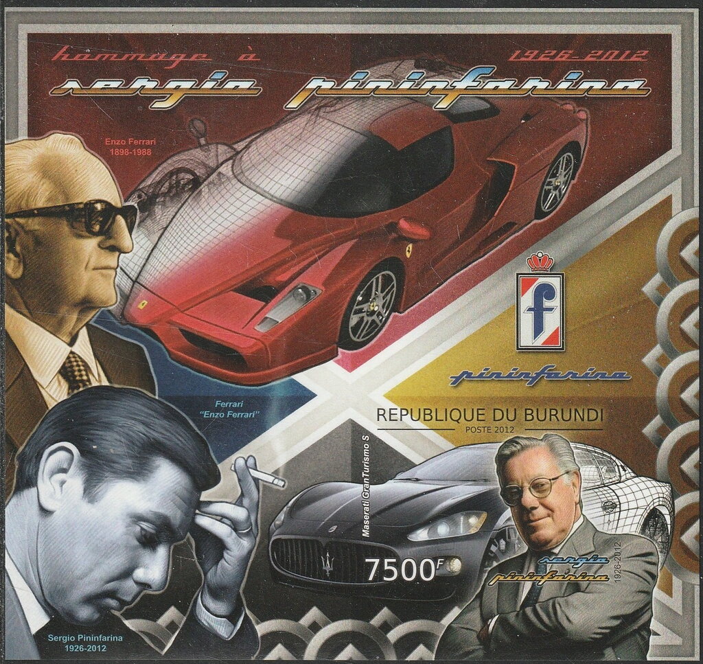 Sergio Pininfarina and cars