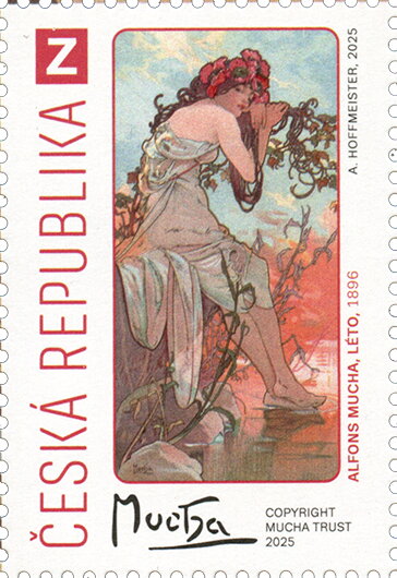 Summer by Alfons Mucha
