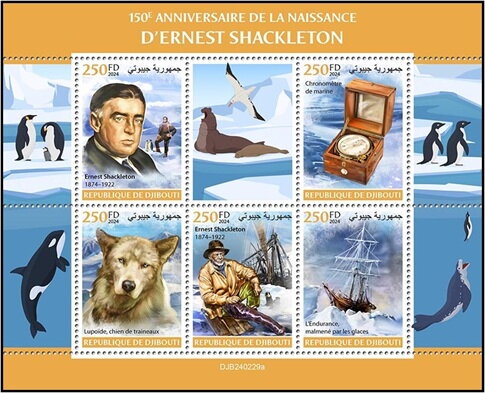 150th Anniversary of the Birth of Ernest Shackleton