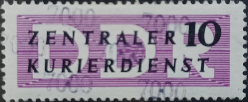 Official Stamps for Administration for the ZKD (III)