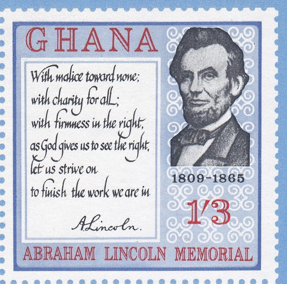 Passage of Abraham Lincoln's Homage Speech