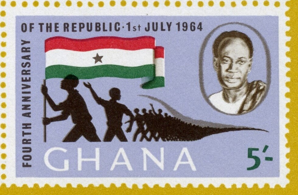 People and Flag